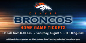 broncos tickets for sale